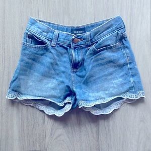 Old Navy Lace Embroidered Shorts